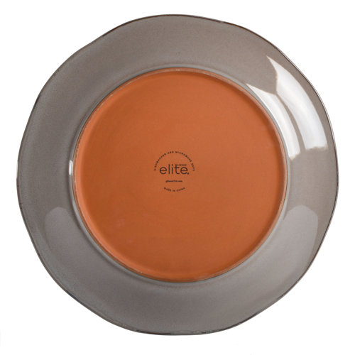 Gibson Elite Terranea Stoneware Dinnerware Set Service for 4